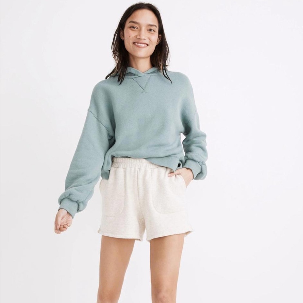 Madewell MWL Airyterry Stitched-Pocket Sweatshorts Size Small